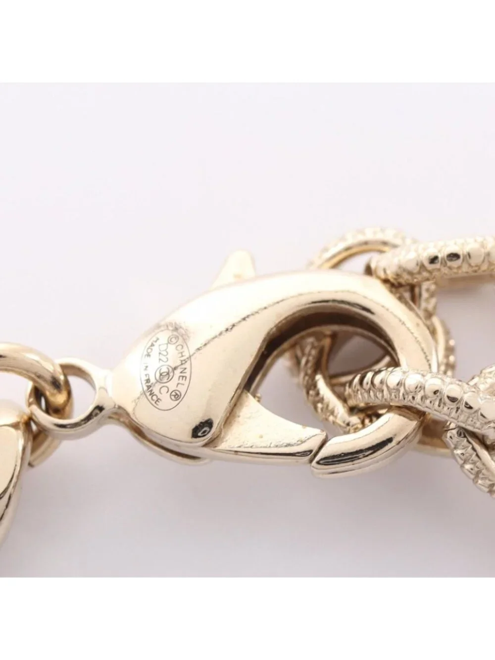 Chanel Choker CC Logo Padlock Motif Necklace